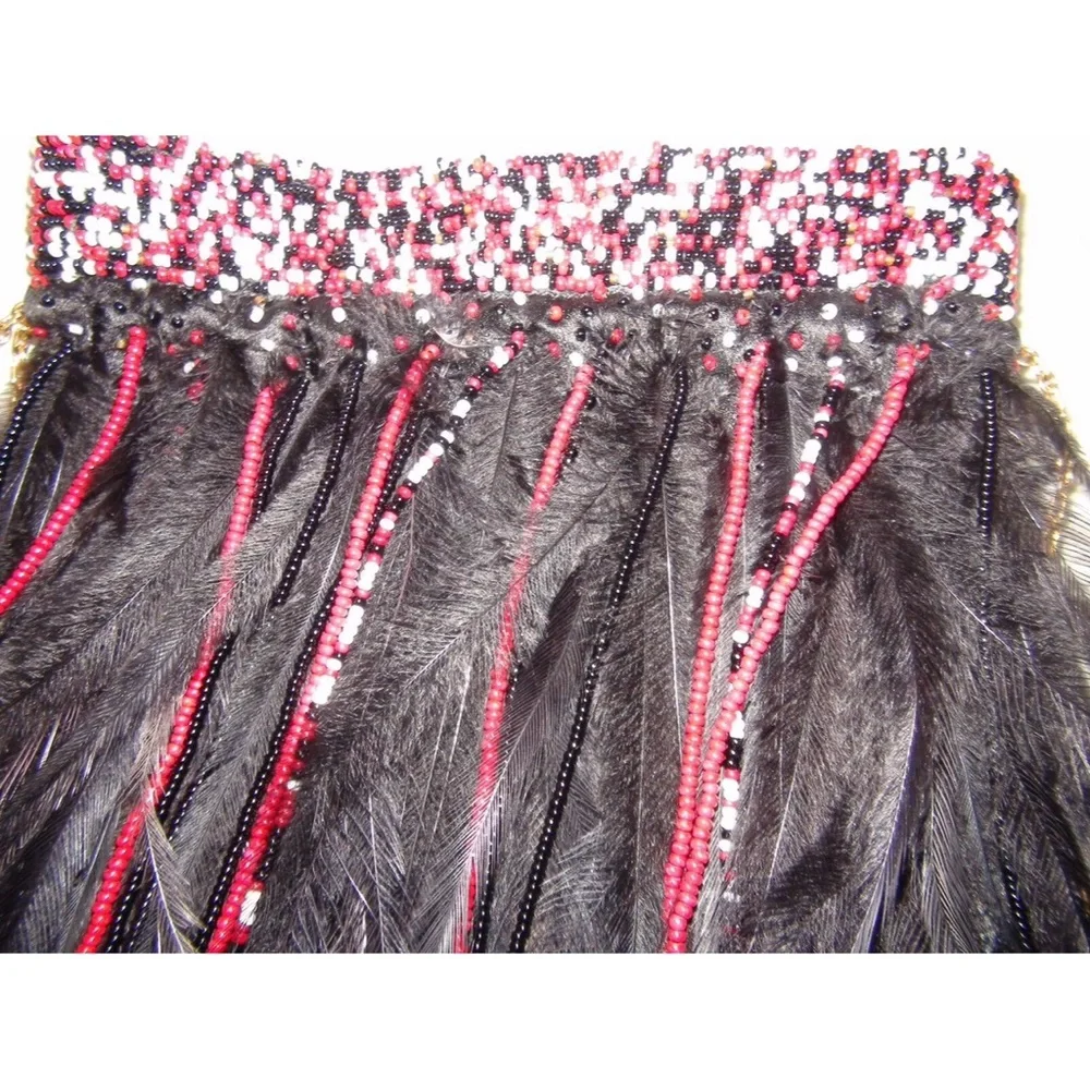 NWOT Valentino Garavani Ricamo Mini Beaded Feather Evening Shoulder Bag - Picture 9 of 10